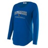 NBA Dallas Mavericks Women's Long Sleeve Crew Neck Fashion T-Shirt - 3 of 4