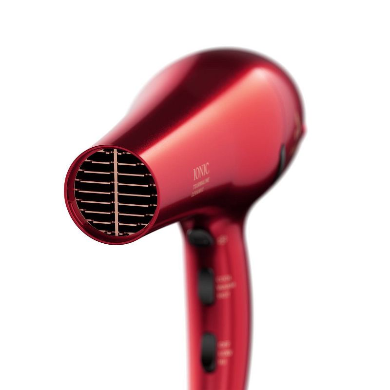 Andis Pro Dry Tourmaline Ionic Ceramic 1875W Hair Dryer - Red, 3 of 8