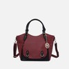 MKF Collection Talula Signature Printed Vegan Leather Women’s Satchel Bag by Mia K - 2 of 4