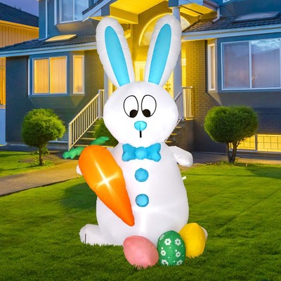 Nifti Nest Easter Inflatable Decoration - Bunny With Carrot : Target