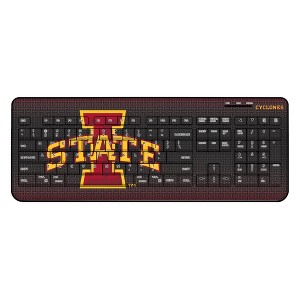 NCAA Big 12 Universities Linen Wireless USB Keyboard - 1 of 4