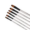 Unique Bargains for Acrylic Wooden Handle with Nylon Bristles Black White 6 Pcs - 3 of 3