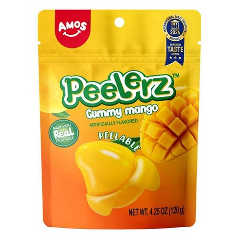Amos Peelerz Tm Gummy Mango 4.25oz : Target