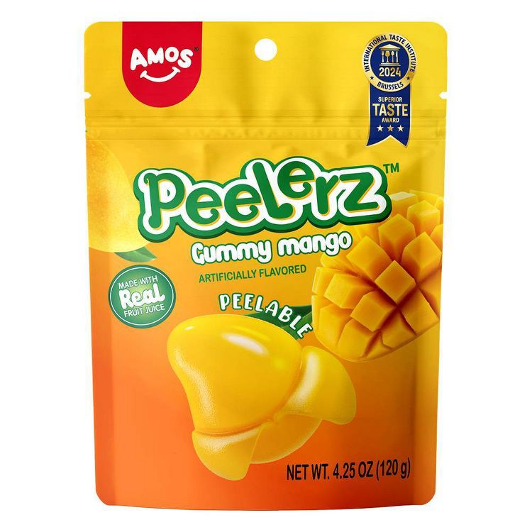 AMOS Peelerz TM Gummy Mango 4.25oz, 1 of 5