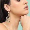 SOHI Women's Gold Regal Drop Earrings - 3 of 3