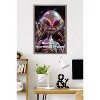 Trends International Ray Heere - Happy Peace Alien Framed Wall Poster Prints - 2 of 4