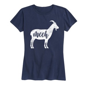 Women's - Instant Message - Meeh Goat Short Sleeve Graphic T-Shirt - 1 of 4