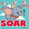 Girls' - Disney - Dumbo Fitted Short Sleeve Graphic T-Shirt - 2 of 4