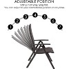 Kozyard Coolmen 2-Piece Outdoor Patio Dining Chair Set – Foldable Deck Chairs with Breathable, Padded Textilene Seats for Patio and Garden Use - 4 of 4