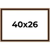 PosterPalooza | Weathered Gold Picture Frame - UV Acrylic, Backing Board, Hanging Hardware Included - 2 of 4