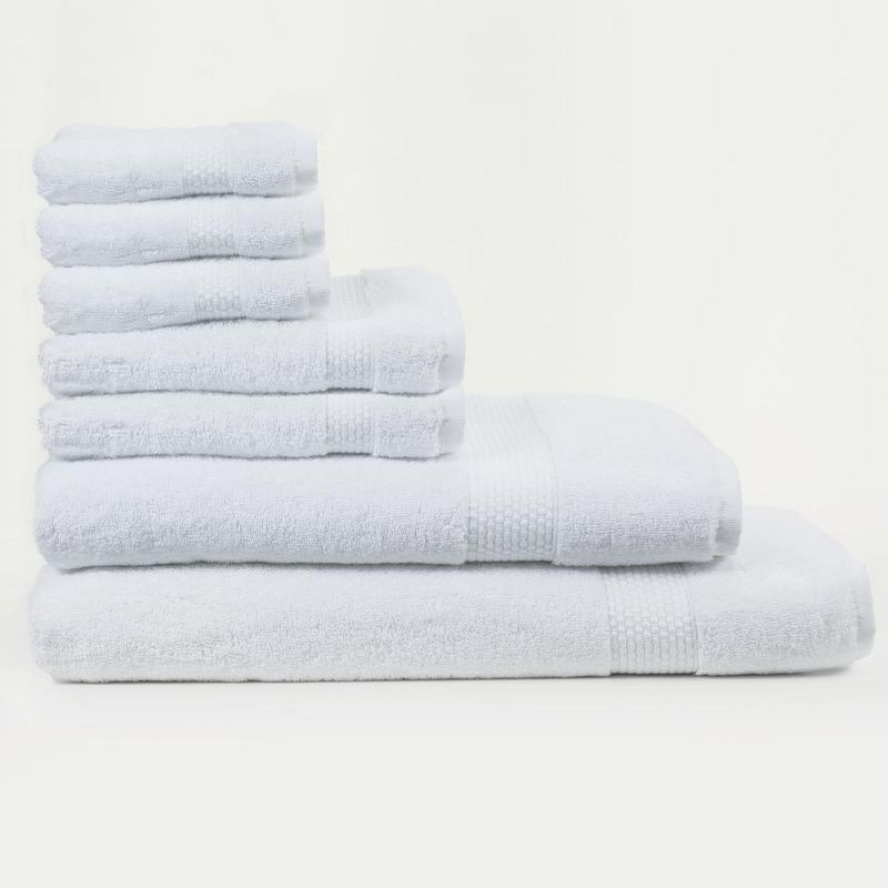 Lincove 100% Cotton Luxury Towels Set - Highly Absorbent & Eco Friendly - Set of 7, 1 of 5