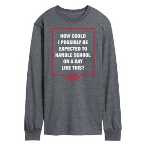 Men's - Ferris Bueller's Day Off - How Could I Possibly Long Sleeve Graphic T-Shirt - 1 of 4