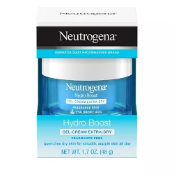 Unscented Neutrogena Hydro Boost Water Gel Face Moisturizer with Hyaluronic Acid - 1.7oz