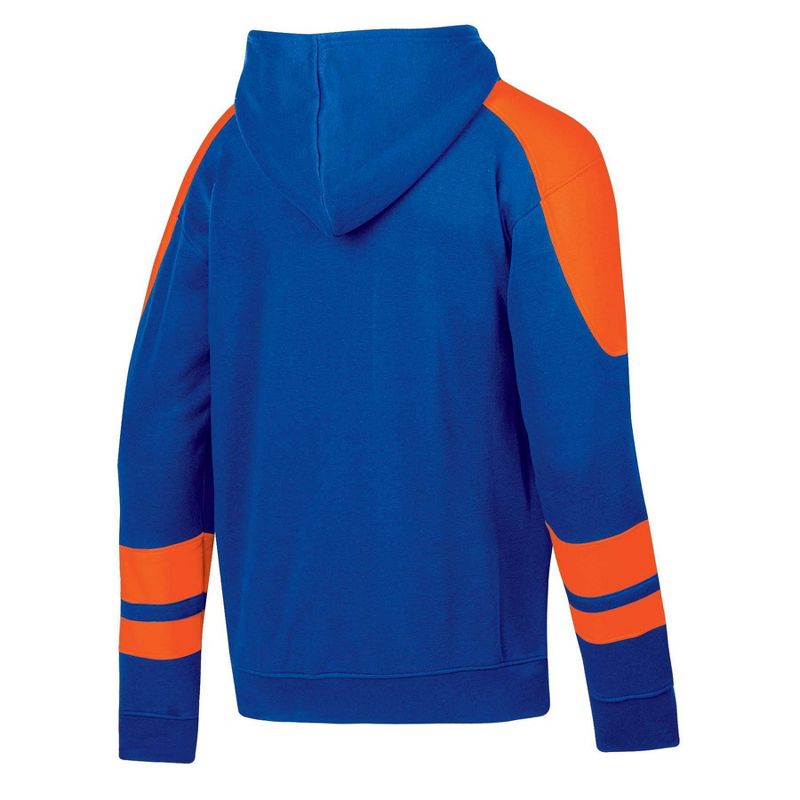 NHL New York Islanders Men&#39;s Long Sleeve Hooded Sweatshirt with Lace, 2 of 4