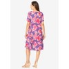Woman Within Plus Size Short Crinkle Dress - 3 of 4