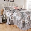 Greenland Home Fashions Giulia 3-Piece King Bedspread Set, 120x118 Inch - 2 of 4