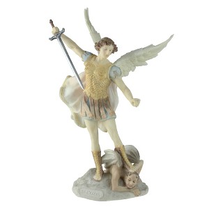 Roman Galleria Divina Collection St. Michael the Archangel Figurine - 10.5" - 1 of 3