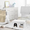 Sweet Jojo Designs Boy or Girl Gender Neutral Unisex Fabric Storage Toy Bin Woodland Pals Black Beige and Grey - 2 of 4