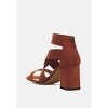 benicia elastic strappy block heel sandals - 3 of 4