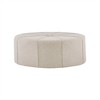 Lycvki Large 48" Polyester Fabric Ottoman for Living Room - 4 of 4