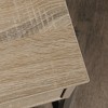 North Avenue Nightstand Charter Oak - Sauder: Metal Frame, Mid-Century Modern, Storage Drawer - 3 of 4