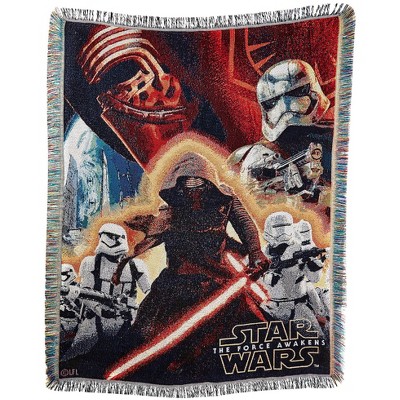 STAR WARS Northwest Woven Tapestry Throw Blanket, 48" x 60", Imperial Troops