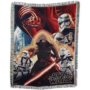 STAR WARS Northwest Woven Tapestry Throw Blanket, 48" x 60", Imperial Troops - 1 of 4