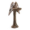 SPI Home Angel Bird Feeder in Cast Iron – Antique Outdoor Garden Accent with Sculpted Wings, 18" Tall - 2 of 3