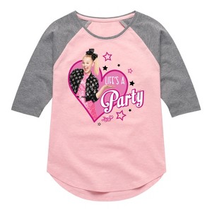 JoJo Siwa Life's a Party  - Light Pink/Ath Hea - 3T - 1 of 3