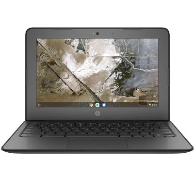 HP Chromebook 11A G6 Laptop, AMD A4-9120C 1.6GHz, 4GB, 16GB SSD, 11.6" HD, Chrome OS, Webcam, Manufacturer Refurbished