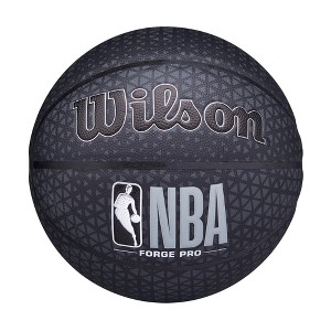 Wilson NBA Size 7 Forge Pro Printed Basketball - Black - 1 of 4