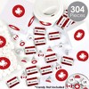 Big Dot of Happiness Canada Day - Mini Candy Bar Wrappers, Round Candy Stickers & Circle Stickers - Canada Party Candy Favor Sticker Kit - 304 Pieces - 2 of 4