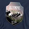 Men's Olympic National Park Illustrated Landscape Crewneck Sweatshirt - 2 of 4