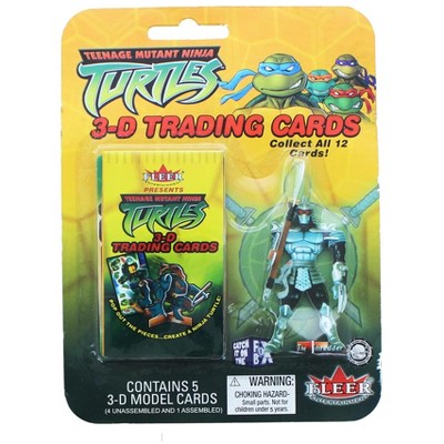 Fleer Corp Teenage Mutant Ninja Turtles 3D Trading Cards | One Random