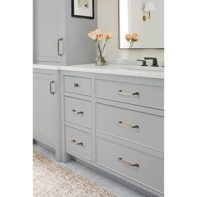 Graphite Steel 7-Inch Modern Industrial Cabinet Pull
