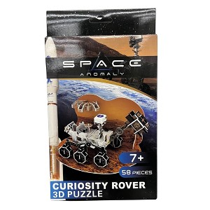 NASA Space Anomaly Curiosity Rover 58 Pieces 3D Puzzle for Aged 7+ Kids - 1 of 2