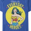 Men's Wonder Woman Moms Are Everyday Heroes T-Shirt - 2 of 4