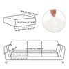 Unique Bargains Polyester Elastic Bottom Non-Slip Sofa Couch Cushion Cover 20"x20" - 2 of 4