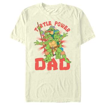 Men's Teenage Mutant Ninja Turtles Power Dad Turtle Brothers T-Shirt