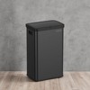 LEDREM Motion Sensor Trash Can, 18-Gallon (68L) Automatic Kitchen Garbage Can with Stay-Open Lid, Stainless Steel, 15 Trash Bags Included - 2 of 3