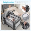 Safstar Portable Foldable Baby Playard Playpen Nursery Center w/ Changing Station & Net - 3 of 4