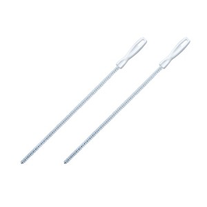 Brushtech Sink Drain & Overflow Cleaning Brush - Thin & Flexible Drain Cleaning Gadget for Clogs, Hair, & Debris - Made in USA (2-Pack) - 1 of 3