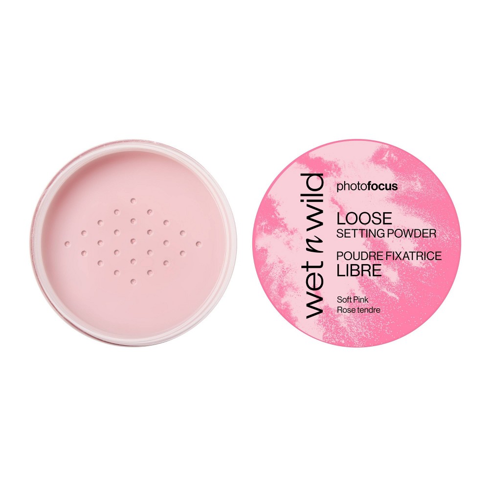 Photos - Other Cosmetics Wet n Wild Photo Focus Loose Setting Powder - Soft Pink - 0.7oz 