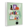 Stupell Industries Witchy Halloween Bookshelf Framed Giclee Art - 2 of 4