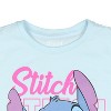 Seven Times Six Lilo & Stitch Girls' Stitch Hands On Hips Pose Short Sleeve T-Shirt Green - 4 of 4