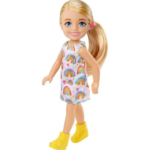 eeuw Denemarken landen Barbie Chelsea Doll - Rainbow Print Dress : Target
