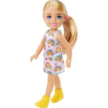 Barbie Chelsea Doll - Rainbow Print Dress