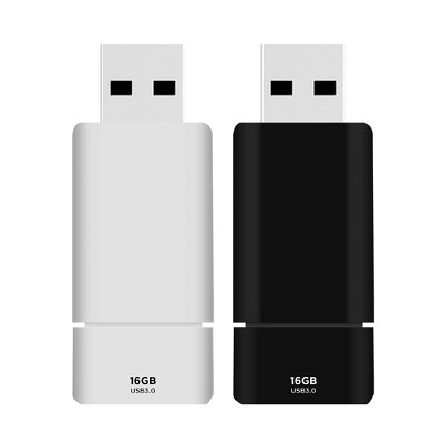 Gigastone 16GB USB 3.0 Flash Drive 2/Pack (TE-U316GBX2-R)