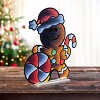 Gingerbread Man Ekkolight 29.5"H Acrylic LED Christmas Decor by Melrose - 3 of 3