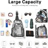 Crossbody Bag - Stadium Compliant Clear Purse for Women, See-Through Bag for Concerts, Sporting Events - 4 of 4
